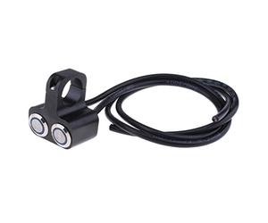 SDENSHI Interrupteur à Double Bouton-Poussoir De Commande De Phare De Guidon De Moto en Alliage D'aluminium