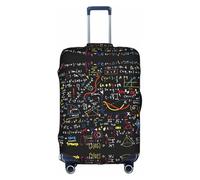 Sdfhu Housse de bagage de voyage lavable et anti-rayures Motif formule mathématique, blanc, X-Large
