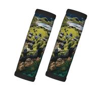 SDFHU Poignée de valise imprimée des îles de Norvège - Accessoires de voyage pour porte de voiture