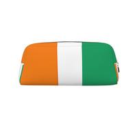 SDFHU Trousse multifonction avec fermeture éclair pour adultes Motif drapeau de la Côte d'Ivoire