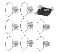 SDFLKAE [Lot de 8 ventouses Reusabel compatibles avec disque de stationnement Needit Park Lite, résistant à la chaleur, forte adhérence de rechange, autocollants puissants, pour pare-brise
