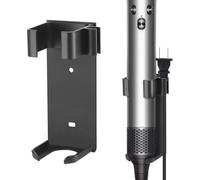 SDFLKAE Support mural pour Dyson Airwrap, support en métal pour fer à lisser, brosse à lisser, fer à friser, fer à lisser, divers bâtonnets de cheveux bouclés, résistant aux hautes températures,