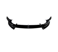 SDFSDEPIE Voiture Becquets Avant pour Tesla Model Y New Edition 2024+, Protecteur de Pare-Chocs Inférieure Splitter Becquet Aileron Lèvre, Accessoire Voiture,Bright Black