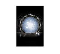 SDFSDF Impression sur toile représentant l'univers Stargate - Affiche décorative vintage - Pour la maison, le bureau - 50 x 75 cm