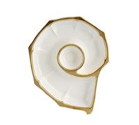 SDFsdfdS Assiettes, Assiettes à dîner divisées, assiette de contrôle du régime(White)