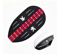 SDFSJJHB 2PCS Voiture Rétroviseur Pluie Sourcils, pour Peugeot 208 e-208 2020-2022,Anti-Pluie Et Anti-éblouissement Efficace, Vision Claire Les Automobiles,Accessoires Côté Miroir,A