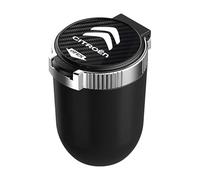 SDFSJJHB Cendrier Voiture,pour Citroen Ds4 C4 Cactus Ds5 C-Crosser C5 C4 C3 C4 C5 C3 C6 C4 Portable cendrier Auto-extinguible avec Couvercle Anti-Odeurs,pour Voitures Van Camping en Plein air,A