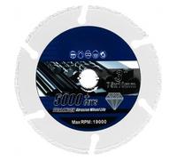 SDFUBO Lame de scie diamantée 75 mm diamètre for carrelage, acier, béton, mini-meuleuse, alésage 10, disque coupe en for granit, marbre et chlorure polyvinyle .0306