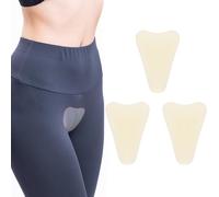 SDFWGG 3 Pièces Camel Toe Concealer Inserts en Silicone Autocollants Réutilisables T-Forme pour Femmes Slip Invisible Anti Cameltoe Inserts sans Couture pour Bikini et sous Vêtements