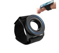 SDFWGG Brassard Téléphone Magnétique Support Poignet 360° Rotatif Sport Brassard Sport Support Téléphone Poignet Vélo Running Fitness pour iPhone 16/15/14