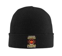 SDFXCDR Chaleur hivernale, 50e Légendes Naissent en 1975 Ans Cadeau d’Anniversaire Tuque, Casquette Unisexe Bonnet Chaud d’Hiver Homme Tricotant Chapeau Skullies Tuques