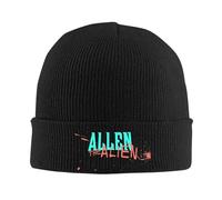 SDFXCDR Chaleur hivernale, Logo d’Allen l’Alien Invincible Série TV Bonnet d’Automne Hiver Casquette Chaude Unisex Craquette en Acrylique