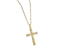 SDFXCDR Collier Homme Collier croisé Polyvalent personnalisé Classique Chaîne de clavicule Polyvalente européenne et américaine à la Mode