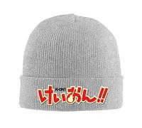 SDFXCDR Winter Warmth,K on Logo Knitted Caps Women's Men's Skullies Beanies Autumn Winter Hats Acrylic Warm Melon Cap