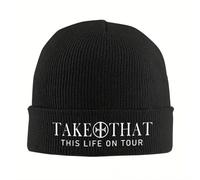 SDFXCDR Winter Warmth,Men Women Beanie Take That This Life on Tour 2024 Accessories Warm Knitting Cap Bonnet Hats