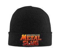 SDFXCDR Winter Warmth,Metal Slug Hats Autumn Winter Beanies Warm Pixel 90s Cap Unisex Skullcap