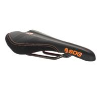 SDG 812367016422 Selle Radar MTN Cro-Mo Noir/Orange Adulte Unisexe, 137mm