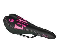 SDG 812367016514 Selle Fly Junior Acier Noir/Rose Adulte Unisexe, Multicolor, Taille Unique
