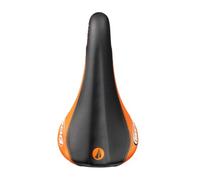 SDG - Bel Air - Selle de Vélo - Mixte Adulte - Multicolore (Noir/Orange) - 140 x 270 mm