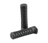 SDG 812367016293 Grip Slater Junior Lock-on-Noir Adulte Unisexe, Nera/Rossa, Taille Unique