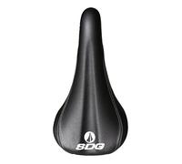 Selle SDG Bel-Air RL Noir - Vélo Route/All Mountain/Downhill - Inserts Kevlar - Rails Acier - 273mm x 140mm