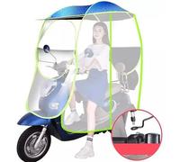 SDGBCXD Auvent pour Moto électrique， Auvent de Scooter, auvent de Moto électrique entièrement fermé, Parapluie de Scooter Universel, Protection Contre la Pluie et Le Soleil, Protection UV, T1, B