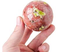 SDGBCXD Boule de Cristal, Boules décoratives et de Sorcellerie - Cristaux Pierres guérison for débutants, 5 à, cm(5~5.5cm)