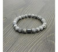SDGBCXD Bracelets anti-anxiété, Bracelet anti-tabac for hommes et femmes, soulage l'anxiété, la frustration et l'irritabilité.(White)