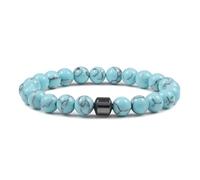 SDGBCXD Bracelets anti-anxiété, Réduit les envies d'alcool, soulage l'anxiété et le stress du sevrage, soutien naturel for arrêter de boire(Light blue)