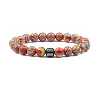 SDGBCXD Bracelets anti-anxiété, Réduit les envies d'alcool, soulage l'anxiété et le stress du sevrage, soutien naturel for arrêter de boire(Color)