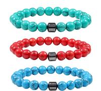 SDGBCXD Bracelets anti-anxiété, Réduit les envies d'alcool, soulage l'anxiété et le stress du sevrage, soutien naturel for arrêter de boire(3E)