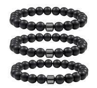 SDGBCXD Bracelets anti-anxiété, Réduit les envies d'alcool, soulage l'anxiété et le stress du sevrage, soutien naturel for arrêter de boire(3G)