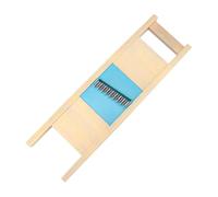 SDGBCXD Coupe-légumes, Grille à Pommes de Terre en Bois, trancheuse, râpe légumes, Couteau ondulé, Hachoir, Coupe-légumes