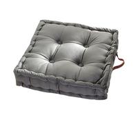 SDGBCXD Coussin d'assise, Coussin carré avec poignée | de Soutien Dorsal épais | Sol élégant | canapé Confortable for Toutes Les Saisons(Gray)