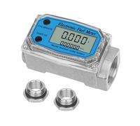 SDGBCXD débitmètre, Débitmètre à écran LCD numérique 1" avec adaptateurs 3/4" for la Mesure des liquides