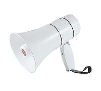 SDGBCXD mégaphone, Mégaphone Haut-Parleur Rechargeable avec Enregistrement, sirène, Lecteur U-Disk, portée de 800 mètres, Batterie