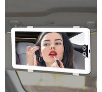 SDGBCXD Miroir cosmétique, Miroir de Maquillage LED avec 3 Modes d'éclairage, Commande Tactile à intensité Variable, Universel