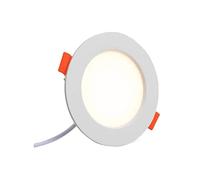 SDGBCXD Plafonnier encastré, Plafonnier encastré Ultra-Mince avec Panneau COB de 9 W, Construction ou rénovation, Downlight intégré à Profil Bas, classé IC, P44, 4000 K