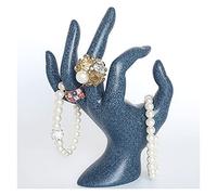 SDGBCXD Présentoir à Bijoux, Présentoir à Bijoux en résine moulée for Accessoires de(Blue)