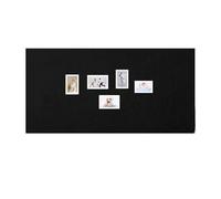 SDGBCXD Tableau en liège, Memo Board Notice Board with Push Pins, Decorative Adhesive Board for Office Bedrooms, Light Grey(Black)