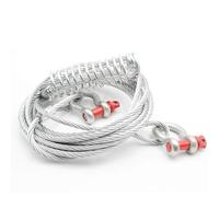 sdgERYEeg Corde, Corde de remorquage 5 mètres avec 2 Crochets - Capacité tonnes Parfait for Tirer Une Voiture, Un Camion ou SUV Sangles Robustes for