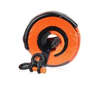 sdgERYEeg Corde, Corde de remorquage 5 mètres avec 2 Crochets - Capacité tonnes Parfait for Tirer Une Voiture, Un Camion ou SUV Sangles Robustes for