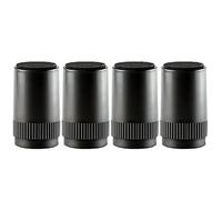 sdgERYEeg Rehausseurs de Meubles Auto-adhésifs Robustes for Lits, canapés et armoires (lot 4)(Black)