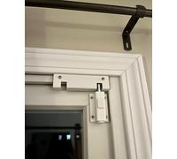 SDGINA Lot de 2 serrures de sécurité pour porte coulissante, porte de terrasse coulissante pour portes en verre, serrures à pied de sécurité, SD20230602