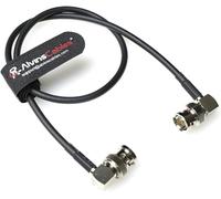 SDI Cable 12G Flexible,Right Angle Male BNC Male for komodo RedAtomos Monitor 75 ohm Armoured Cable for 4K Camera 50cm19in