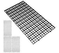 SDIUAKBV Diviseur d’Aquarium Lot de 4 plaques d'isolation for Aquarium, séparateur de Fond, Filtre, Grille, Installation Facile, Plastique