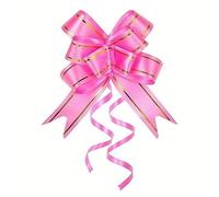 SDIUAKBV Nœuds à Tirer en Ruban Packaging Bow 60/40/10PCS Colorful Party Birthday Mother's Day Halloween Christmas Decoration(60PCS,Pink)