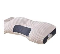 SDIUAKBV Oreiller Latex Oreiller de Massage 3D, Soutien Cervical et Oreiller d'allaitement for Un Sommeil réparateur, Aide protège la Nuque en Coton tricoté À Utiliser dans la Chambre