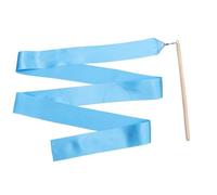 SDIUAKBV Ruban Danse Lot de 2 Rubans Gymnastique Rythmique colorés sans nœuds, Accessoires Danse en Soie qualité supérieure for l'entraînement et Les Arts du Cirque pour la Gymnastique(Blue)
