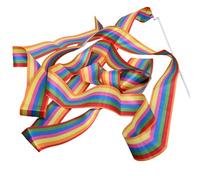 SDIUAKBV Ruban Danse Ruban de Gymnastique Rythmique coloré 2 m, 4 et 6 mètres, bâton, Ruban, équipement for Fille, Art, Ballet, Banderole, Twirling pour la Gymnastique(2m)